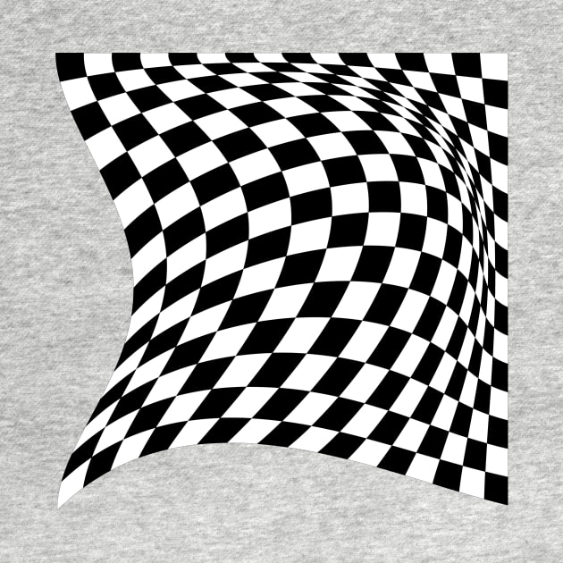 Warped chessboard 16x16 by TyneDesigns